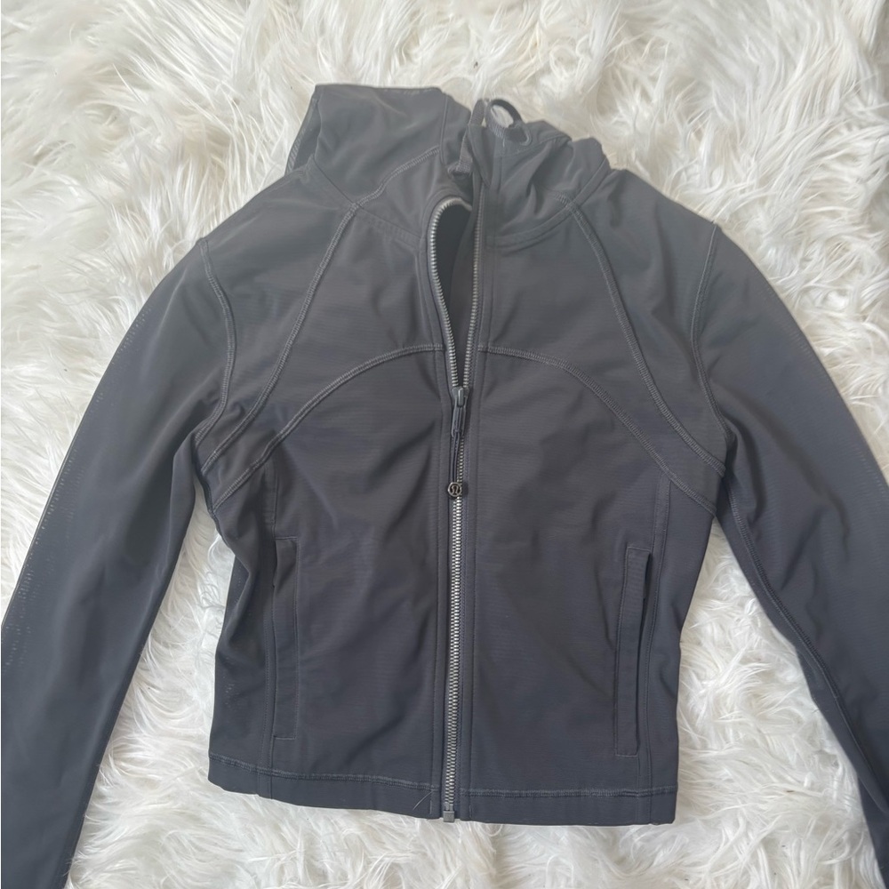Lululemon define jacket cropped mesh